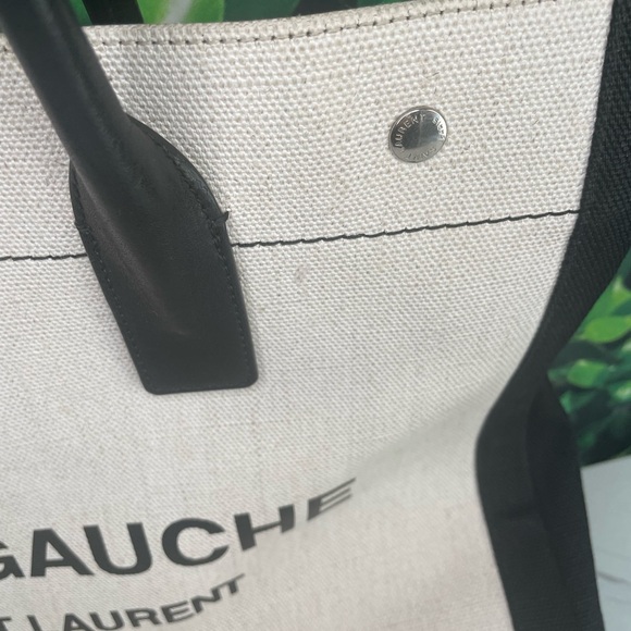 YVES SAINT LAURENT BAG 100% AUTHENTIC YSL TOTE BAG YSL RIVE GAUCHE PURSE - Picture 8 of 16